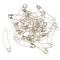 12 Packs: 40 ct. (480 total) 1.5" Curved Safety Pins by Loops & Threads™